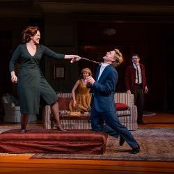 Edward Albee's WHO'S AFRAID OF VIRGINIA WOOLF? @ South Coast Repertory - Review Kim Martin-Cotten, Elysia Roorback, Gabriel Gaston and Brian Vau