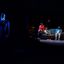 A scrumptious World Premiere: Eat Me @ South Coast Repertory - Review Jeorge Bennett Watson, Carolyn Ratteray., Kacie Rogers and Sheld